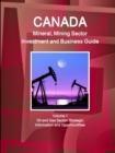 Image for Canada Mineral and Mining Sector Investment and Business Guide Volume 1 Oil and Gas Sector