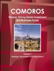 Image for Comoros Mineral, Mining Sector Investment and Business Guide Volume 1 Strategic Information and Regulations