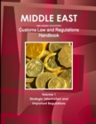 Image for Middle East and Arabic Countries Customs Law and Regulations Handbook Volume 1 Strategic Information and Important Regulations