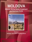 Image for Moldova Mineral, Mining Sector Investment and Business Guide Volume 1 Strategic Information and Regulations