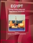 Image for Egypt Energy Policy Laws and Regulations Handbook Volume 1 Strategic Information and Developments