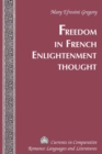 Image for Freedom in French Enlightenment Thought