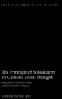 Image for The Principle of Subsidiarity in Catholic Social Thought