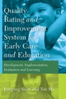 Image for Quality Rating Improvement System «for» Early Care «and» Education