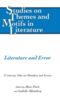 Image for Literature and Error : A Literary Take on Mistakes and Errors