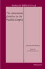 Image for The Adnominal Genitive in the Pauline Corpus : vol 19