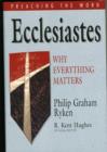 Image for Ecclesiastes : Why Everything Matters