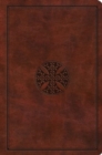 Image for ESV Value Compact Bible (TruTone, Chestnut, Mosaic Cross Design)