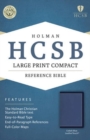 Image for HCSB LARGE PRINT COMPACT BIBLE COBALT BL