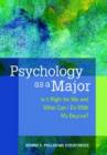 Image for Psychology as a Major