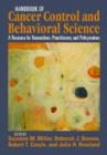 Image for Handbook of Cancer Control and Behavioral Science