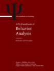Image for APA Handbook of Behavior Analysis