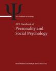 Image for APA Handbook of Personality and Social Psychology : Volume 1: Attitudes and Social Cognition Volume 2: Group Processes Volume 3: Interpersonal Relations Volume 4: Personality Processes and Individual 