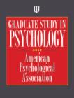 Image for Graduate Study in Psychology