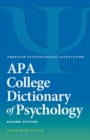 Image for APA college dictionary of psychology