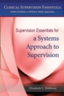 Image for Supervision essentials for a systems approach to supervision