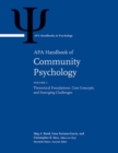 Image for APA Handbook of Community Psychology