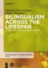 Image for Bilingualism Across the Lifespan