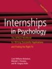 Image for Internships in psychology  : the APAGS workbook for writing successful applications and finding the right fit