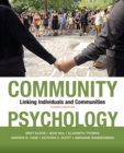 Image for Community psychology  : linking individuals and communities