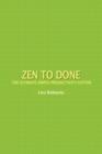 Image for Zen to Done