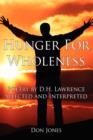 Image for Hunger For Wholeness : Poetry by D.H. Lawrence Selected and Interpreted