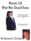 Image for Women Tell What Men Should Know