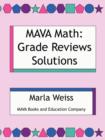 Image for MAVA Math : Grade Reviews Solutions