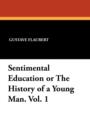Image for Sentimental Education or the History of a Young Man. Vol. 1