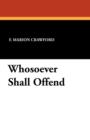 Image for Whosoever Shall Offend