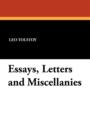 Image for Essays, Letters and Miscellanies