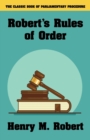 Image for Robert&#39;s Rules of Order