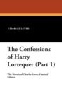 Image for The Confessions of Harry Lorrequer (Part 1)