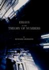 Image for Essays on the Theory of Numbers (Second Edition)