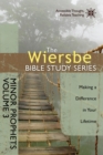 Image for Wiersbe Bible Study Series: Minor Prophets Vol. 3: Making a Difference in Your Lifetime