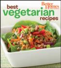 Image for Better Homes and Gardens Best Vegetarian Recipes (BN)