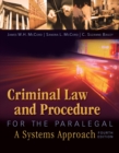 Image for Criminal Law and Procedure for the Paralegal