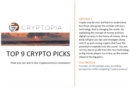 Image for Top 9 Crypto Picks: How You Can Win in the Cryptocurrency Revolution!