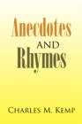 Image for Anecdotes and Rhymes