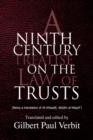 Image for A Ninth Century Treatise on the Law of Trusts