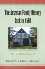 Image for The Arszman Family History Back to 1500 Vol.2