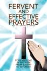 Image for Fervent and Effective Prayers