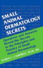 Image for Small animal dermatology secrets