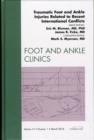 Image for Traumatic foot and ankle injuries related to recent international conflicts : Volume 15-1