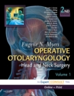 Image for Operative otolaryngology: head and neck surgery