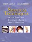 Image for Surgical techniques of the shoulder, elbow, and knee in sports medicine