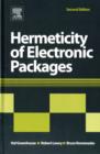 Image for Hermeticity of electronic packages