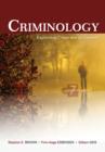 Image for Criminology: explaining crime and its context