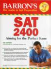 Image for SAT 2400  : aiming for the perfect score