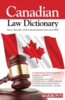 Image for Canadian Law Dictionary